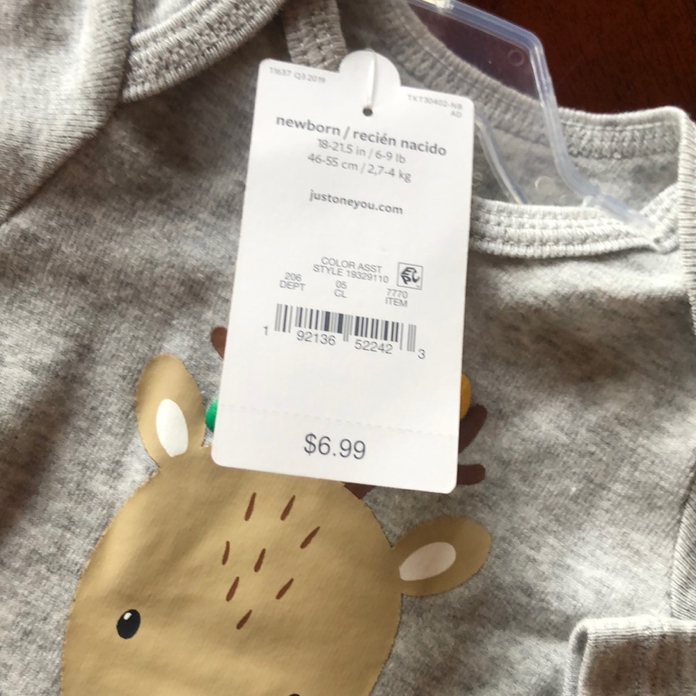 Carters Christmas Outfits - Newborn - Picture 5 of 7